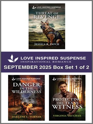 cover image of Love Inspired Suspense September 2025--Box Set 1 of 2